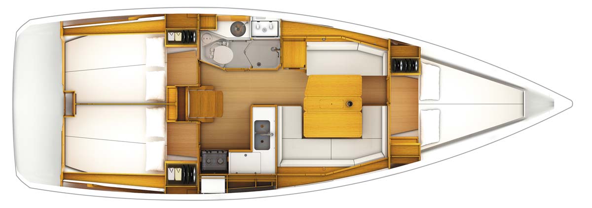 Jeannue 379 interior